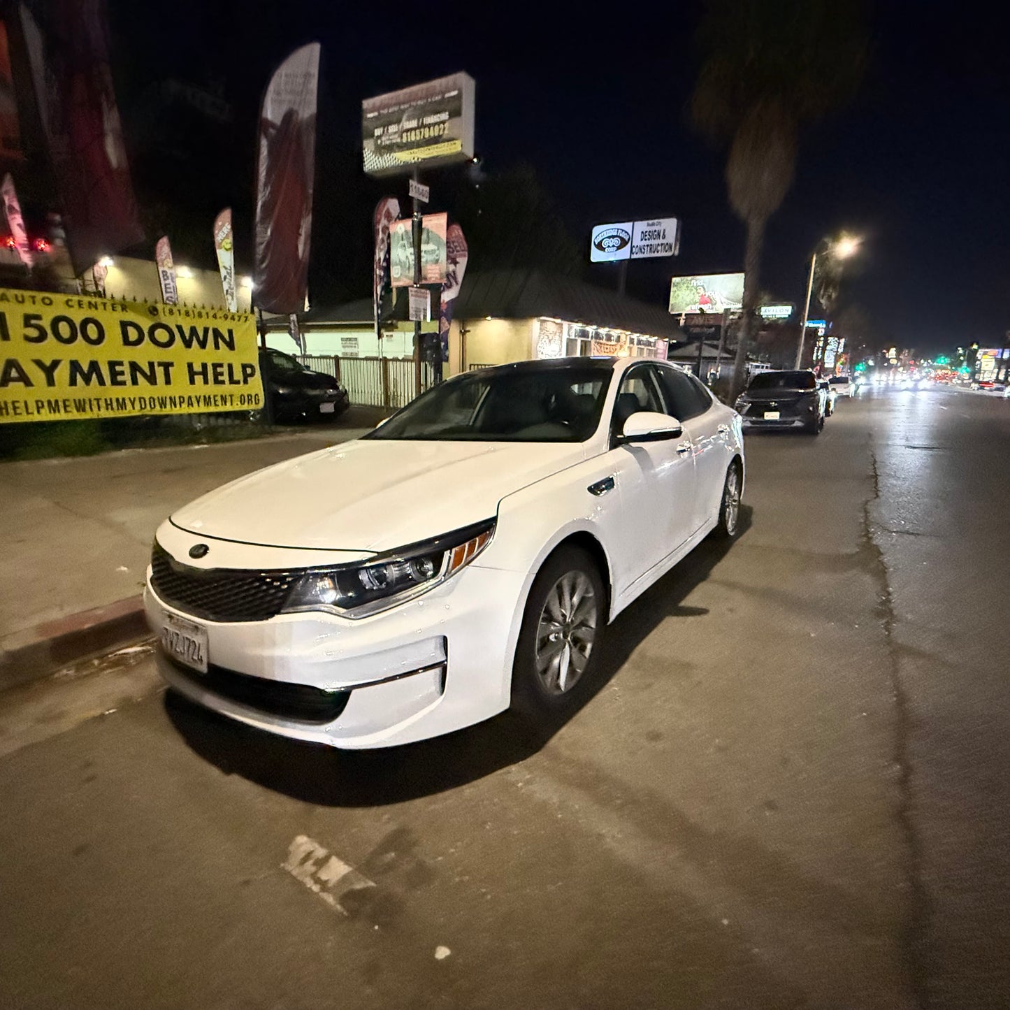 2016 Kia Optima EX The Min Down Payment Is Listed
