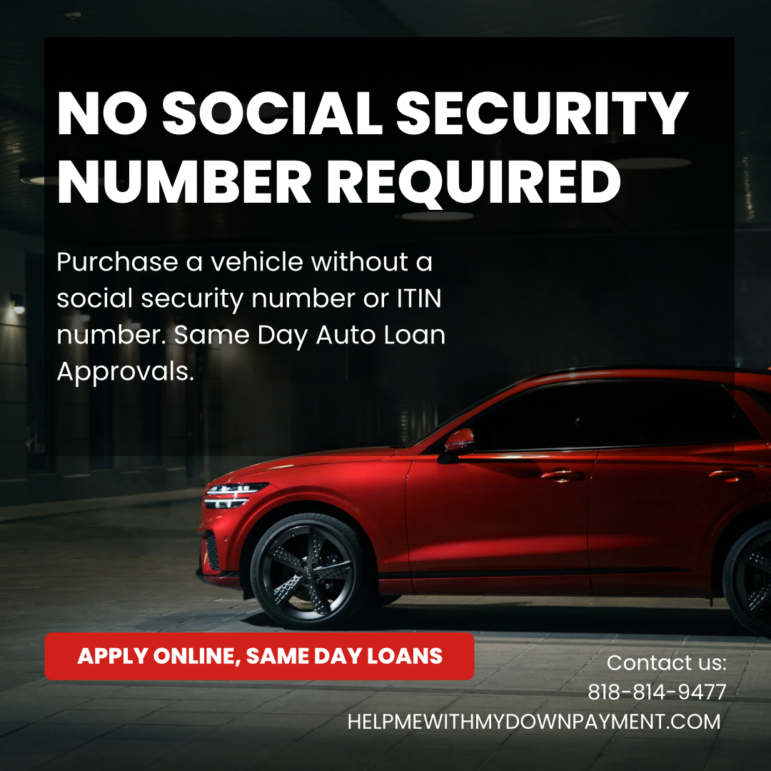 No Social Security Auto Loans