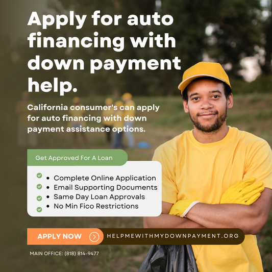 Same Day Auto Loan Approvals With Down Payment Help